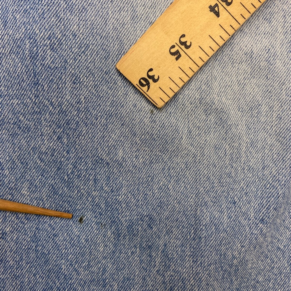 H&M Divided Light Blue‎ High-Waist Straight Jeans Size 4 zipper close - Picture 10 of 16